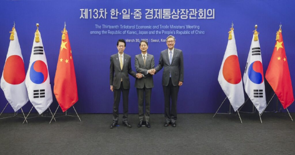 china japan south korea
